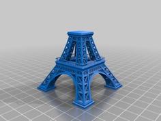 Eiffel Tower (2 Parts) 3D Printer Model