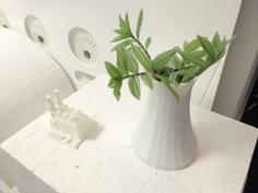 Cooling Tower Plant Pot / Vase 3D Printer Model