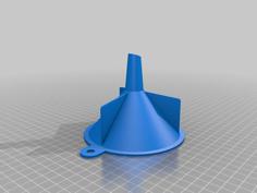 Funnel With Stand 3D Printer Model