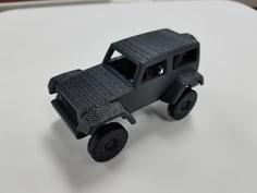 Jeep With Suspension 3D Printer Model