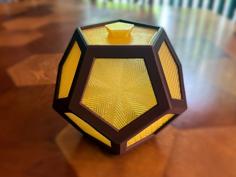 Dodecahedron Jar 3D Printer Model