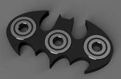 Batman Logo Spinner (Fidget Toy) 3D Printer Model