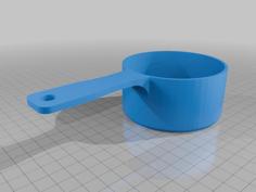 Food Scoop For Dogs And Cats 3D Printer Model