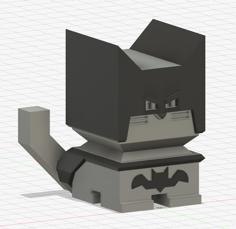 Bat Cali Cat Man 3D Printer Model