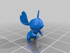 Standing Stitch 3D Printer Model