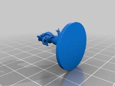 Gnome/dwarf Mindflayer Mini 3D Printer Model