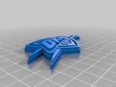 Oklahoma City Thunder – Logo 3D Printer Model