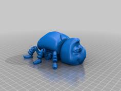 Flexi-Beetle Dual Extrusion 3D Printer Model