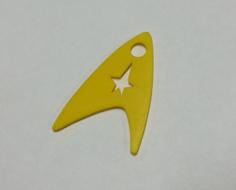 Star Trek Command Key Ring Dangle 3D Printer Model