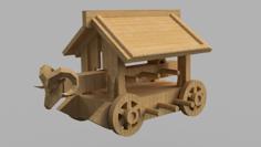 Siege Ram / Battering Ram From The Age Of Empires 3D Printer Model