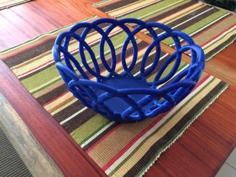 InterWoven Bread Basket 3D Printer Model