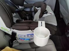 Car Seat Cup Holder 3D Printer Model