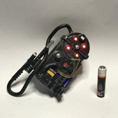 Proton Pack With Lights 3D Printer Model