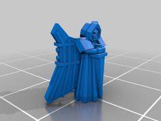 Gothic Angels 3D Printer Model