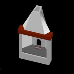 Diorama Elements (fireplace) 3D Printer Model