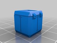 Sci-fi Storage Boxes (Scatter Terrain 5 Types) 3D Printer Model