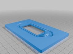 UniFi Cover Plate 3D Printer Model