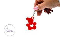 BEAR KEYCHAIN 3D Printer Model