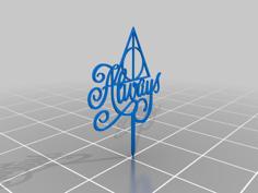 Cake Topper Always 3D Printer Model