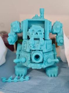 6mm Tiny Orky Gargantuan Robot 3D Printer Model