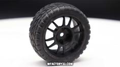 RC SPORT RIM WHEEL 02 TAMIYA COMPATIBLE 3D Printer Model