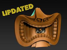 COVID-19 Mask Cap, Tiki Edition 3D Printer Model