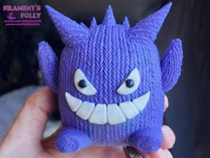 Knitted Gengar 3D Printer Model