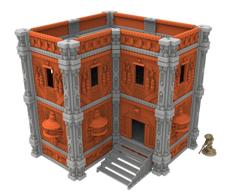 Modular Building Industrial 3D Printer Model