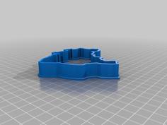 Brazil Map 3D Printer Model