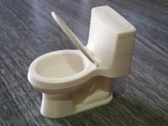 Toilet Shot Glass 3D Printer Model