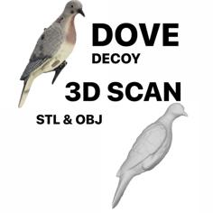 Dove Decoy – Scan 3D Printer Model