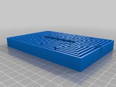 Overlook Maze From The Shining As A Switch Plate. 3D Printer Model