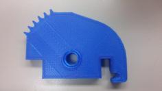 Saitek Rudder Pedal Toe Gear 3D Printer Model