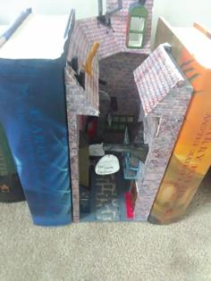 Diagon Alley Book Nook 3D Printer Model