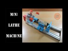 MINI LATHE MACHINE 3D Printer Model