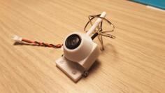 Protection Camera Tiltable FPV Super Mini 25mW Eachine TX01 / TX02 200mw 3D Printer Model