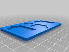 Wallet SD Card Holder 3D Printer Model