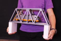 Truss Bridge For OS-Railway – Fully 3D-printable Railway System 3D Printer Model