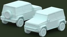 Suzuki Jimny SZ5 (Low Poly). 3D Printer Model