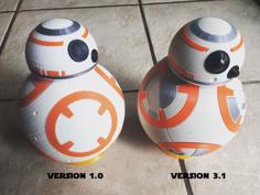 Star Wars BB-8 – Upgrade 3.4 3D Printer Model