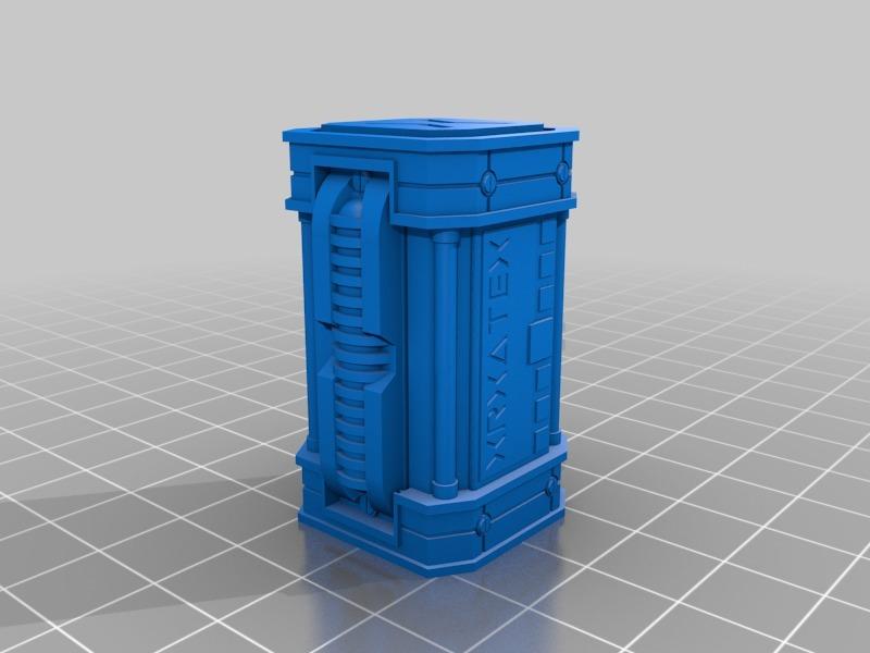 XRXATEX Vending Machine 3D Printer Model Free Download - 3axis.co