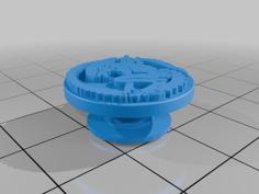 Alien Croc Charm 3D Printer Model