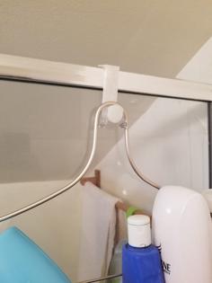 Customizable Shower Caddy Hook 3D Printer Model