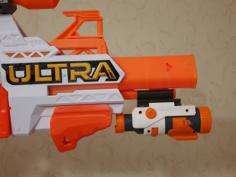 Nerf Ultra Select Underbarrel Rail Mount 3D Printer Model