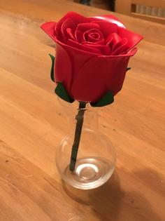 Rose 3D Printer Model