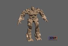 Transformers Optimus Prime (Solid Model) 3D Printer Model