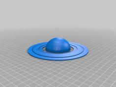 Planet Saturn 3D Printer Model