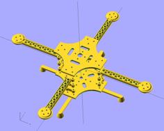 Ekobots – Quadcopter Frame Version 2.0. 3D Printer Model