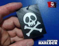 Llavero Capitan Harlock 2 3D Printer Model