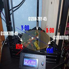 Kossel Plus /Anycubic Plus – Manual Bed Leveling Shortcut 3D Printer Model